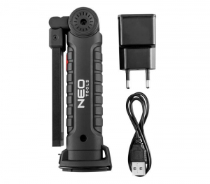Neo Tools 99-041 Műhely-vizsgálólámpa tölthető 200lm COB LED 3W